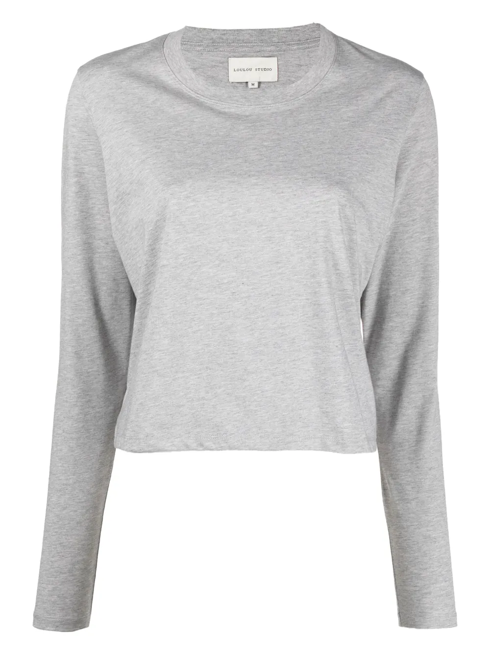 Loulou Studio T-shirt a maniche lunghe - Grigio