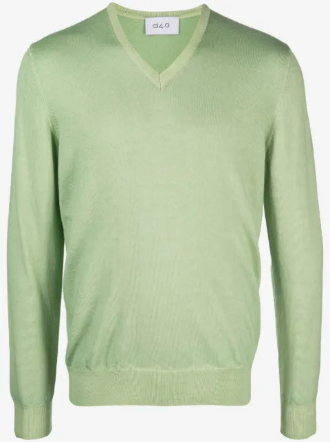 D4.0 virgin-wool crew-neck jumper