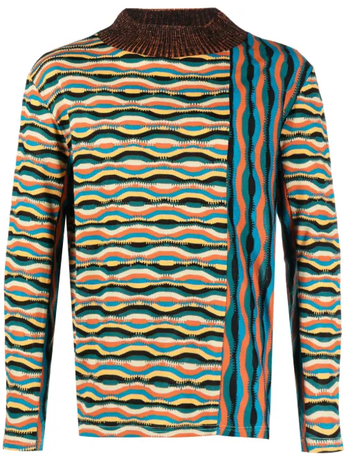 Pull à motif zig-zag - Andersson Bell - Modalova