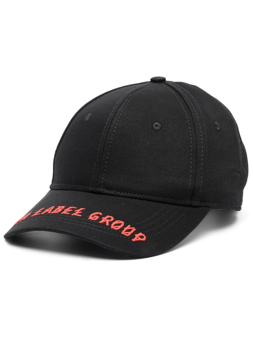 44 label group casquette à logo brodé - noir