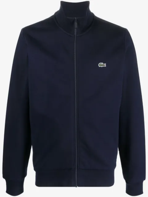 Lacoste high-neck zip-fastening sweatshirt