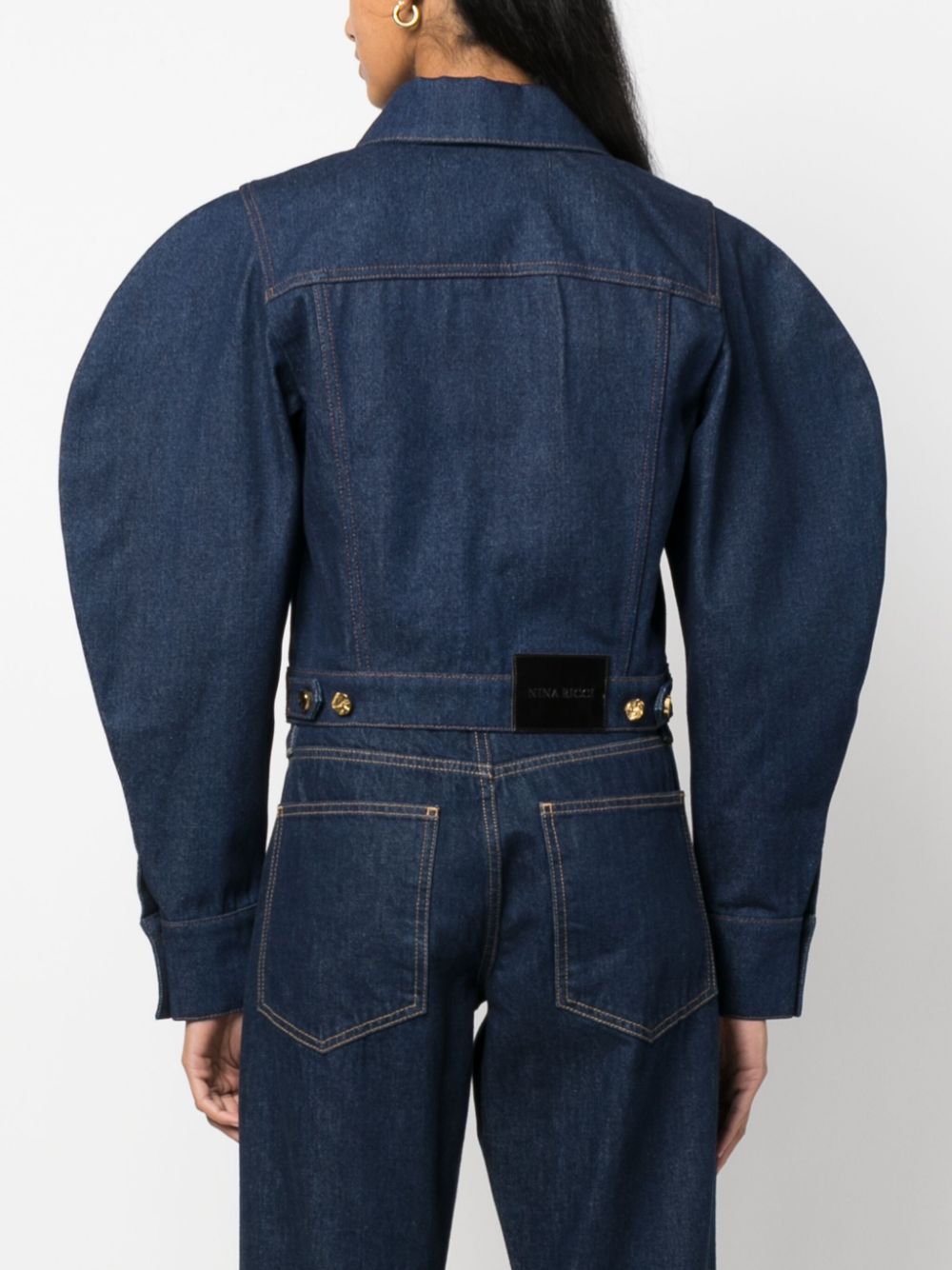 Nina Ricci denim trucker jacket Women