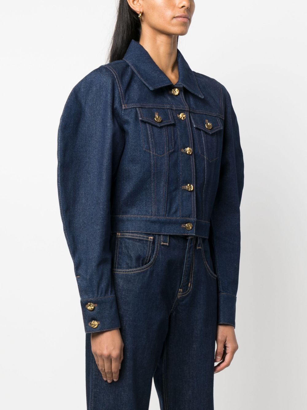 Nina Ricci denim trucker jacket Women