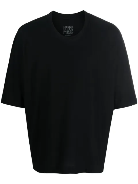 Homme Plissé Issey Miyake short-sleeve cotton T-shirt