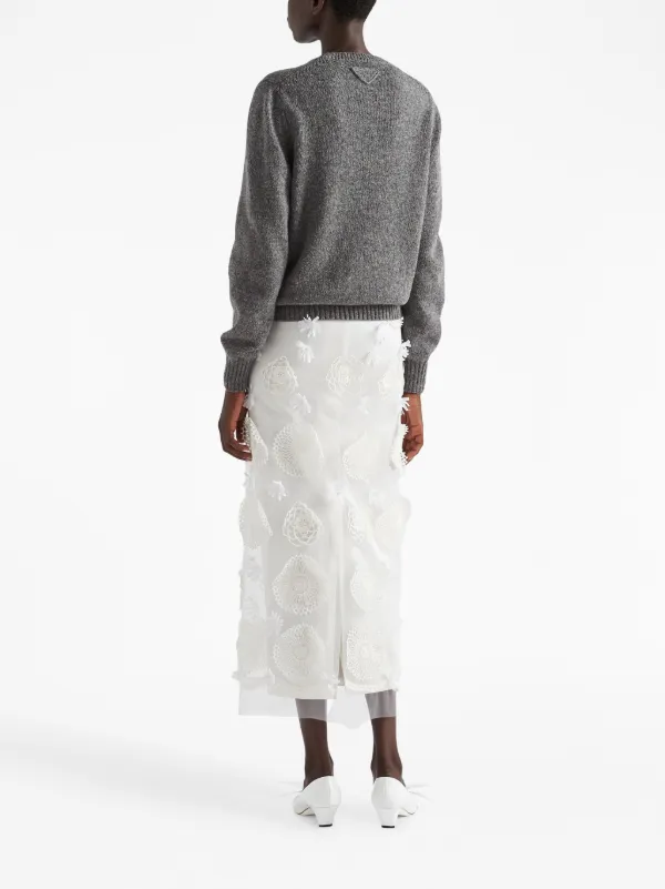 トップス Prada 15ss geometrical knit INTO · INTO