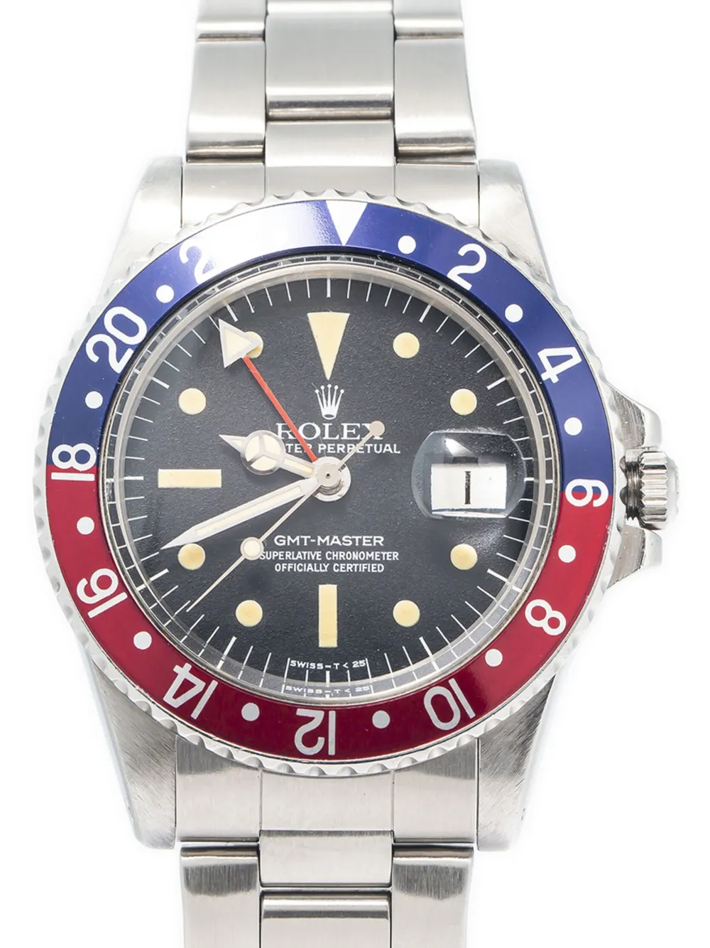 Image 2 of Rolex 1970s pre-owned GMT Master Pepsi 40mm