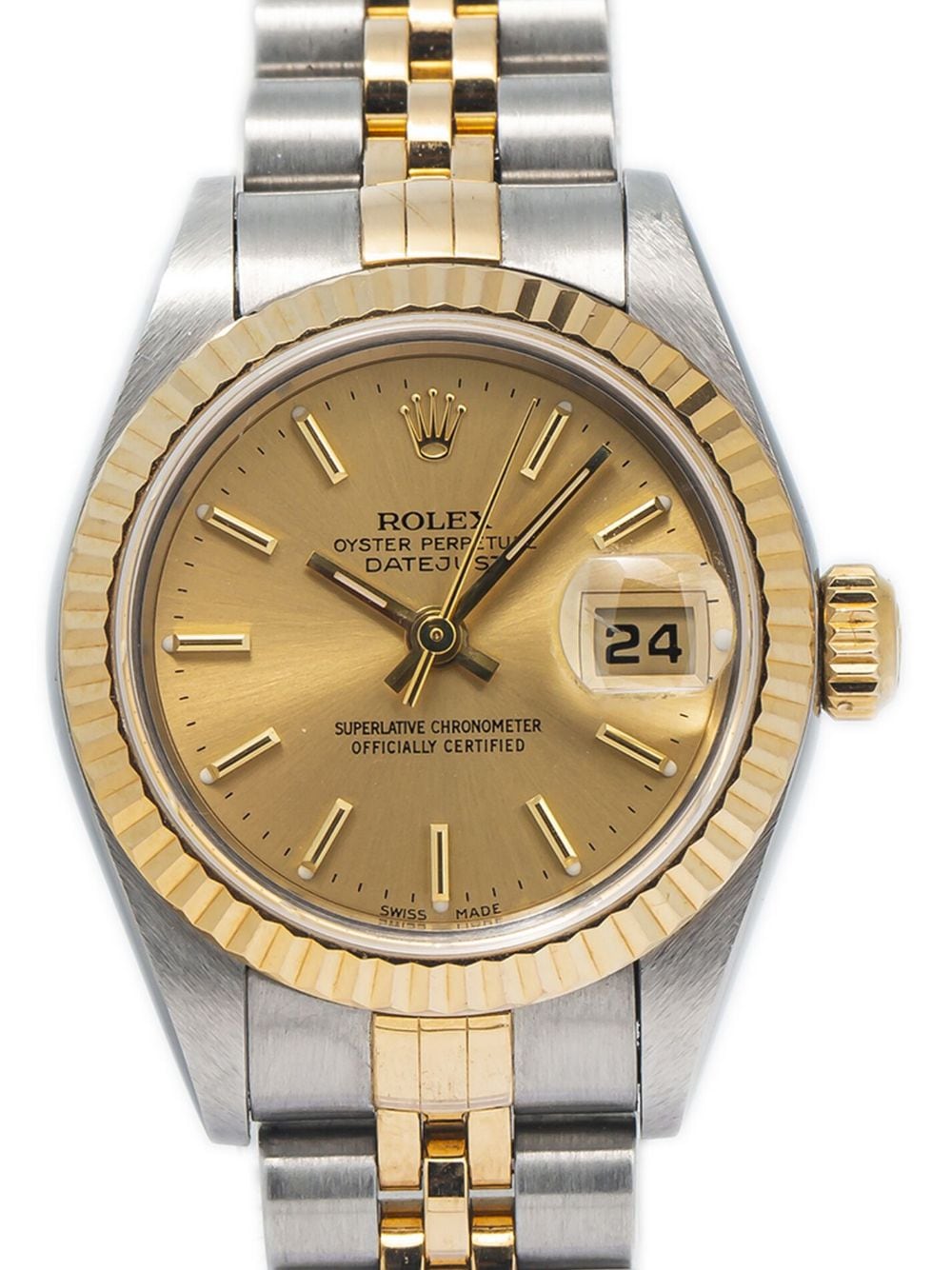 Rolex 2000 pre-owned Datejust 25mm - CHAMPAGNE