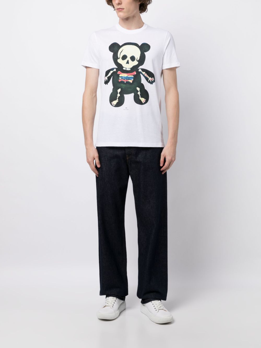 PS Paul Smith T-shirt met print - Wit