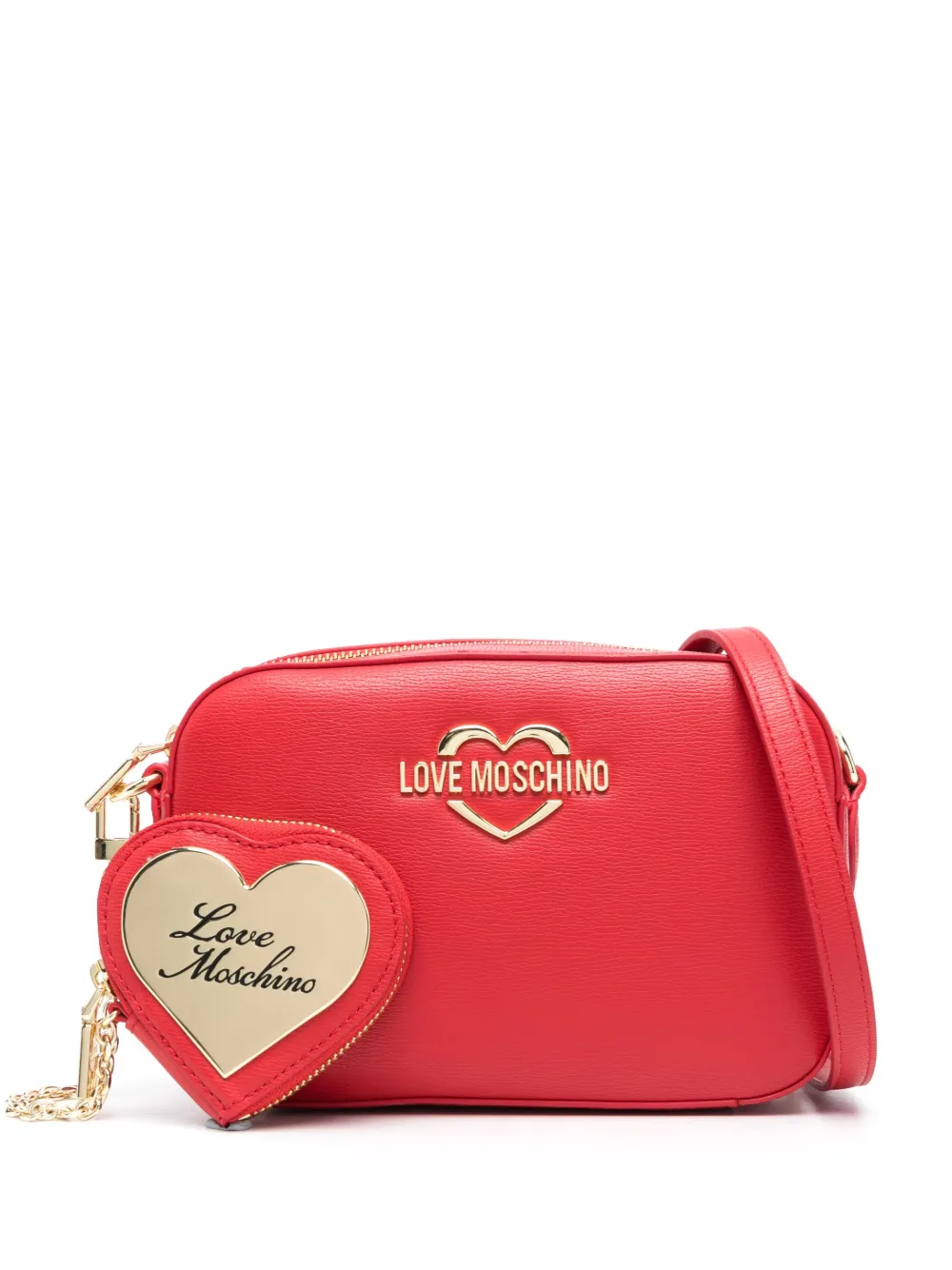 Love Moschino logo-lettering crossbody bag