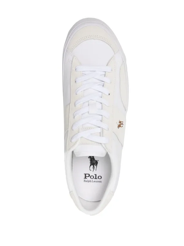 スニーカー POLO RALPH LAUREN Men Sneakers White Polo Ralph Lauren Faxon X Men's Leather Sneakers in White