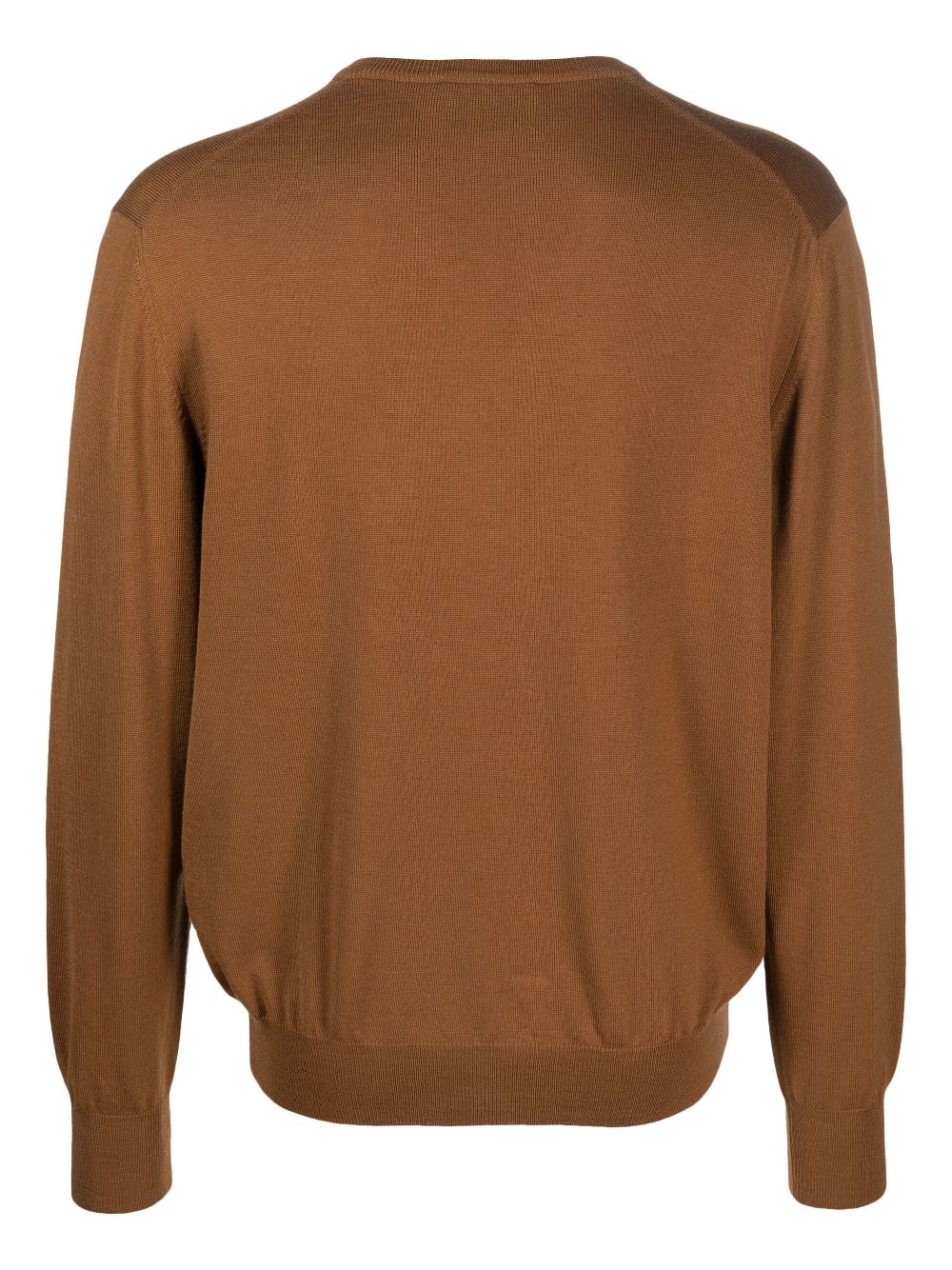 D4.0 virgin-wool crew-neck jumper - Bruin