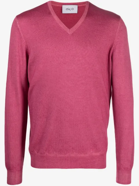 D4.0 virgin-wool crew-neck jumper
