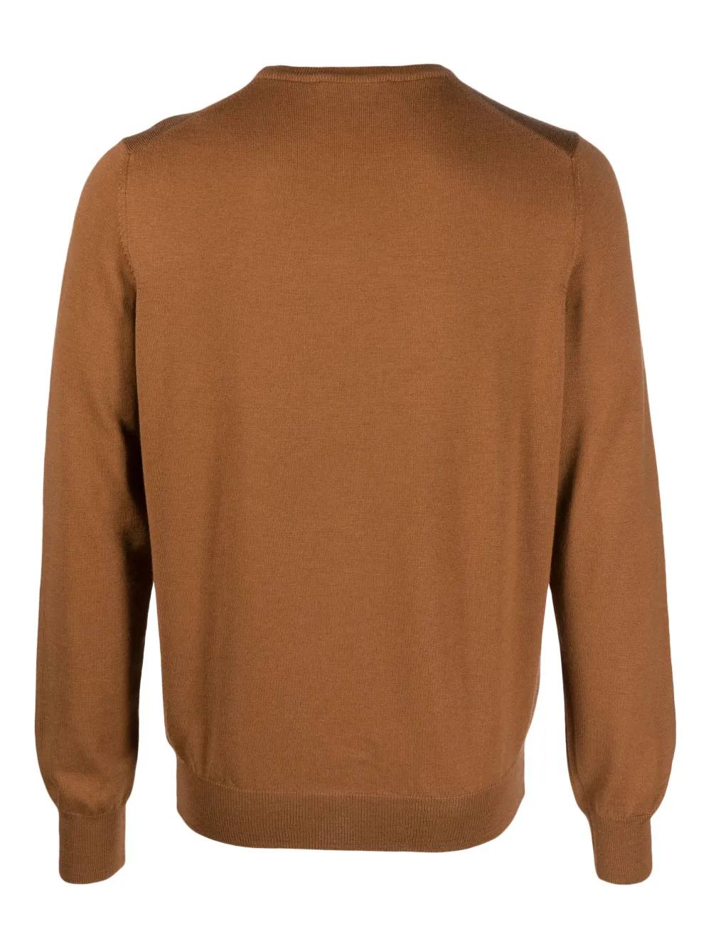 D4.0 virgin-wool crew-neck jumper - Bruin