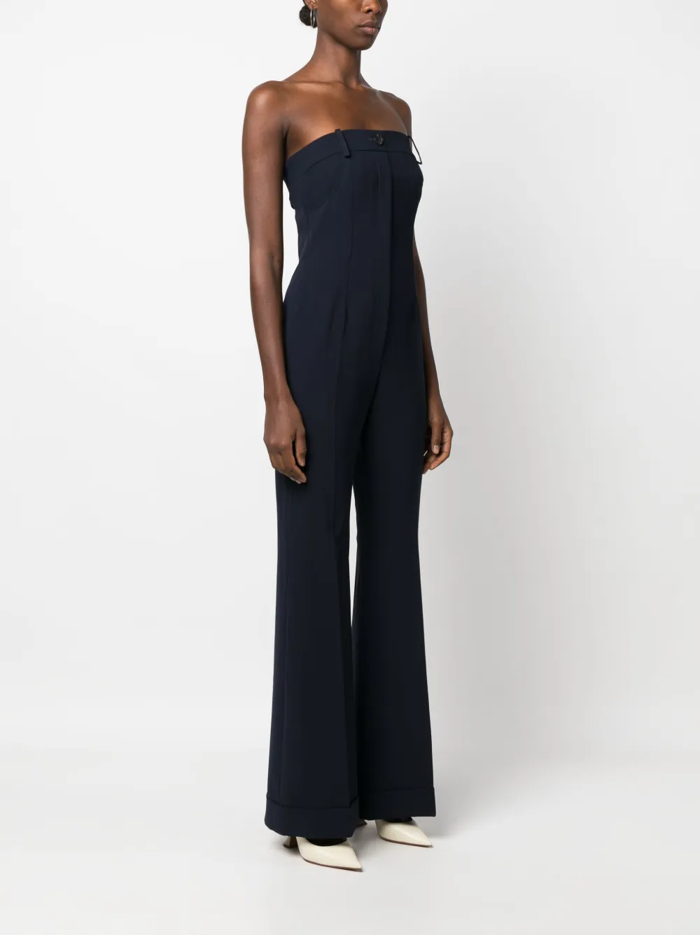 Strapless jumpsuit formal top