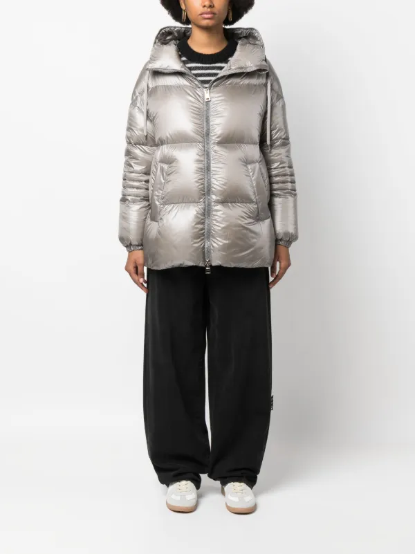 Herno Hooded Quilted Jacket Farfetch