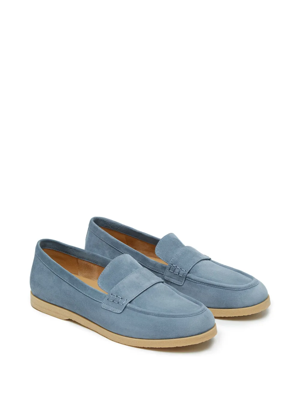 12 STOREEZ Suède loafers - Blauw
