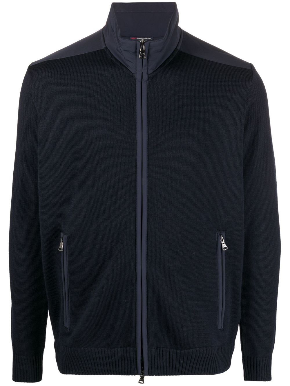 Paul & Shark zip-up knitted jacket - Blue