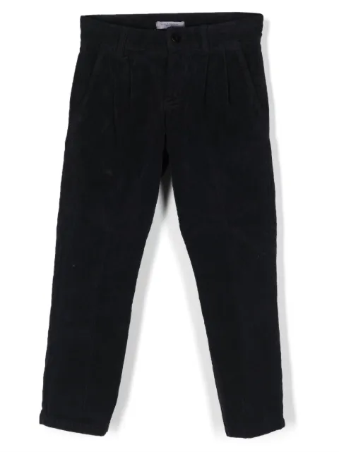 Paolo Pecora Kids elasticated-waistband corduroy trousers