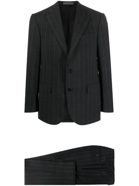 Corneliani pinstripe-pattern single-breasted suit