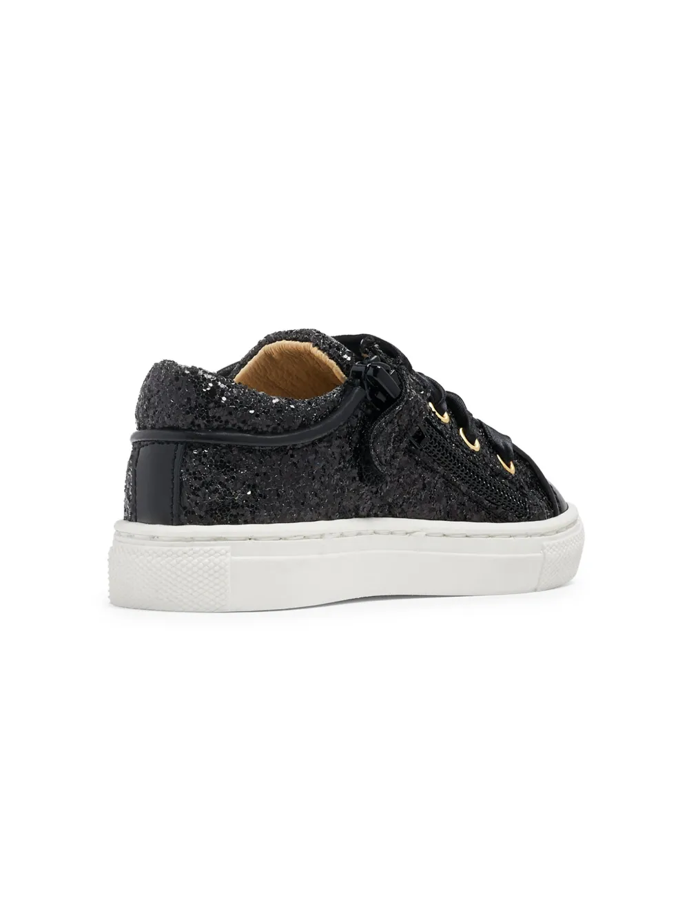 Glitter-Embellished Low-Top Sneakers