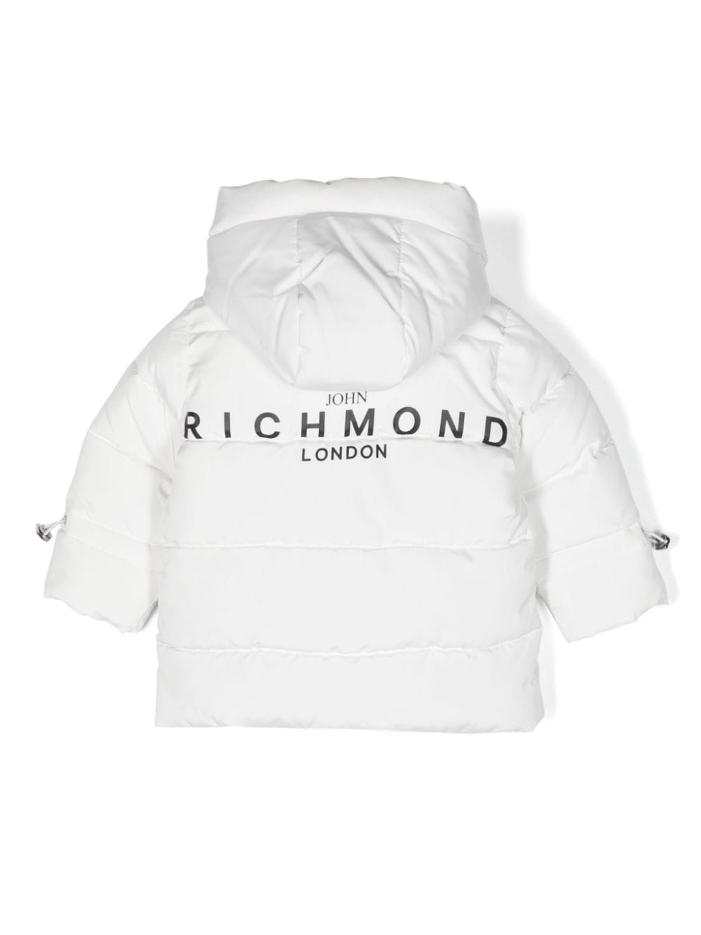 John Richmond Junior padded hooded jacket - Wit