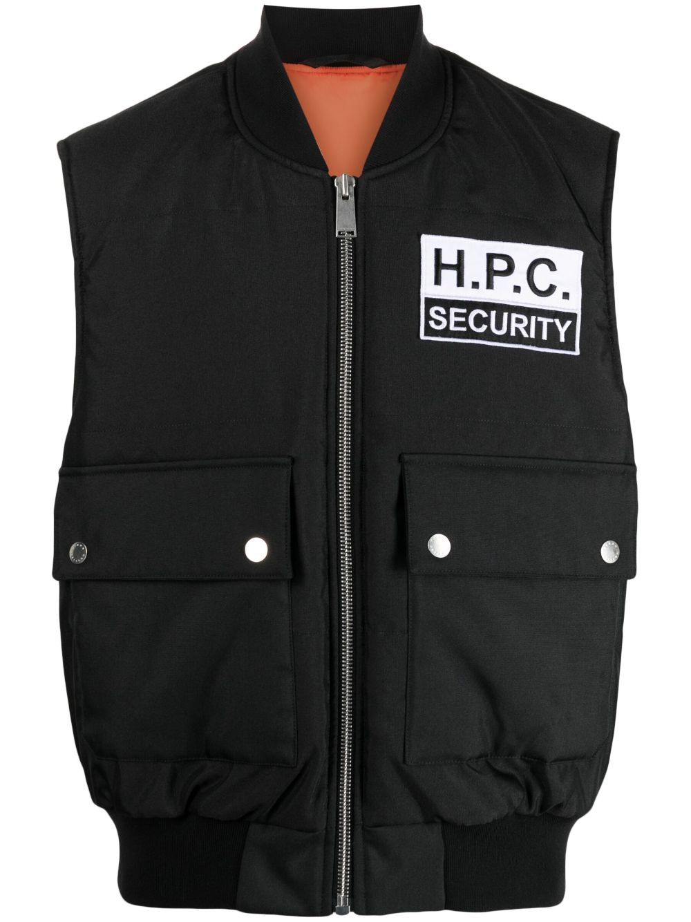 Heron Preston H.p.c. Security Gilet In Black