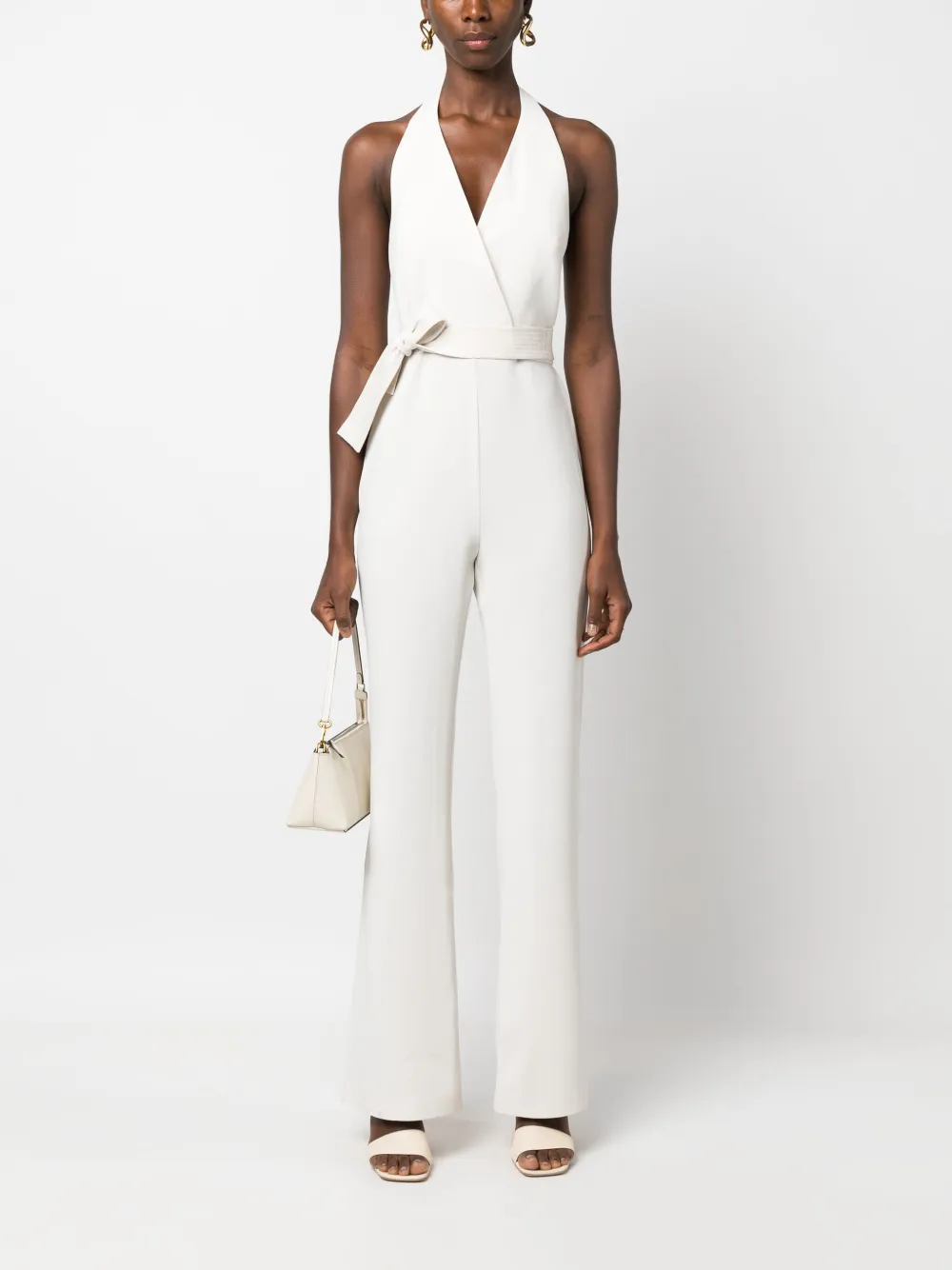 PINKO Straight jumpsuit - Beige