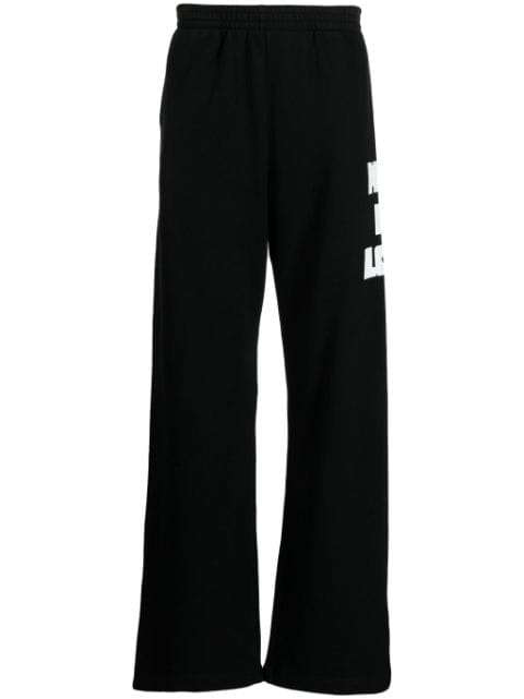 Natasha Zinko Heart text-print track pants