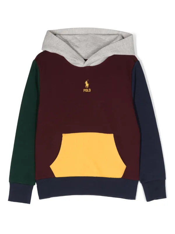 Ralph lauren best sale block hoodie