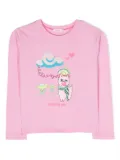 Billieblush sequin-embellished cotton T-shirt - Pink