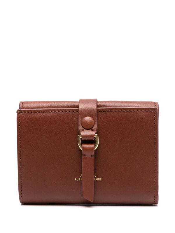 Noa tri-fold leather wallet