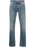 TOM FORD straight-leg stonewashed jeans - Blue