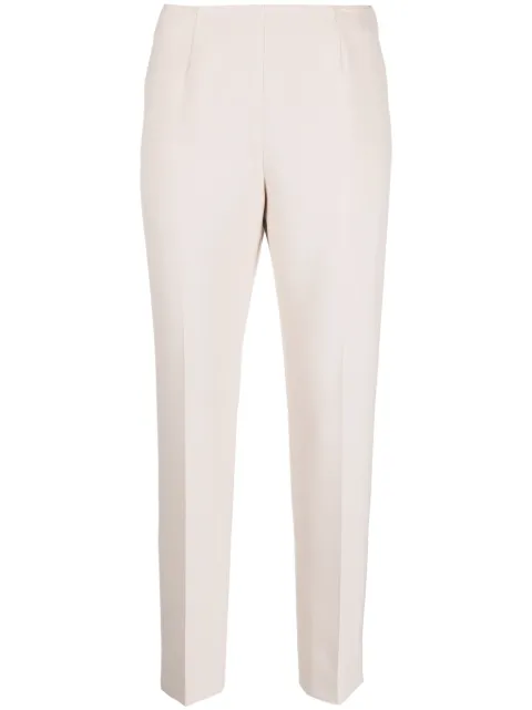 Peserico cropped slim-fit trousers