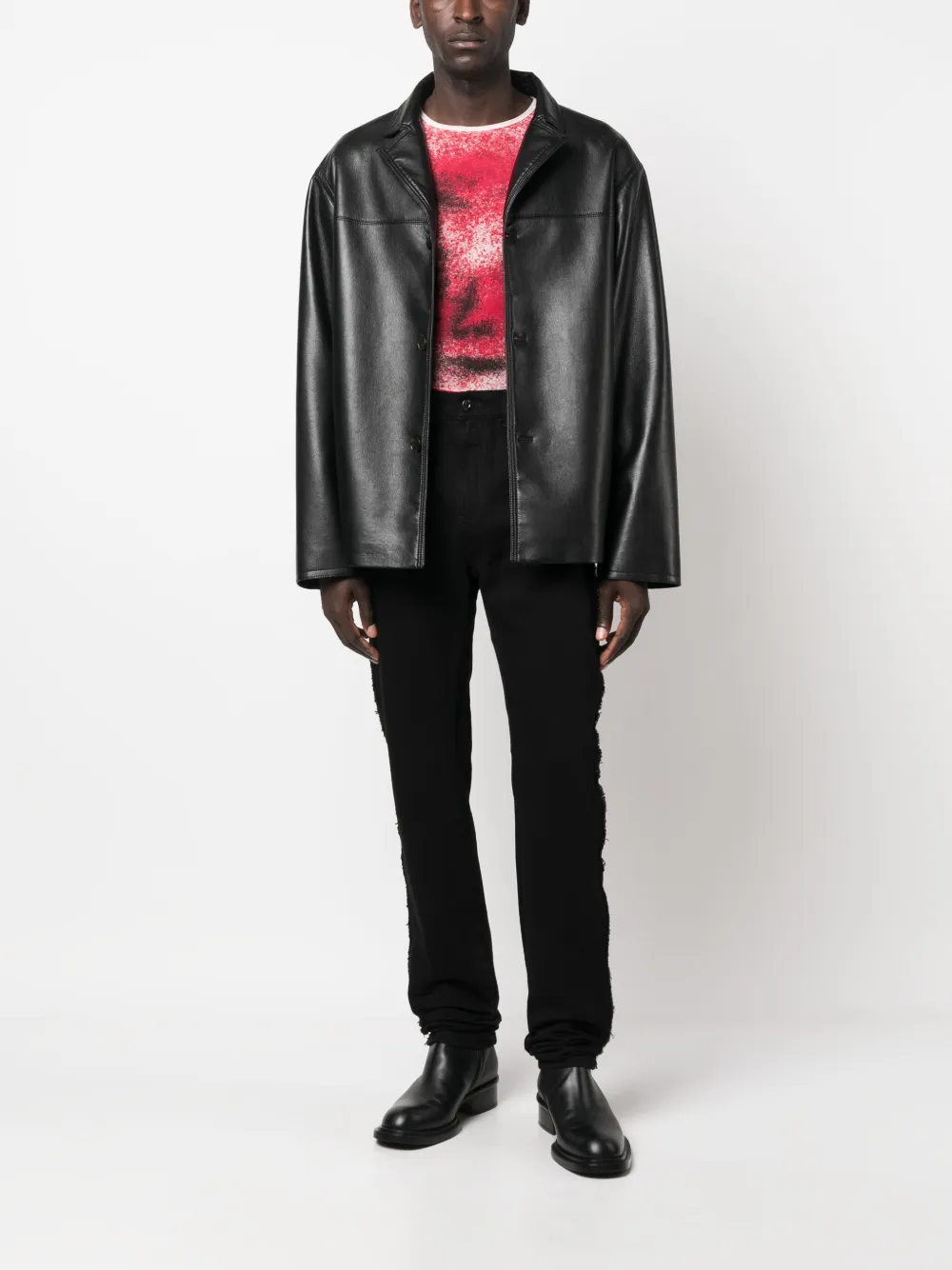 JW Anderson Straight jeans - Zwart