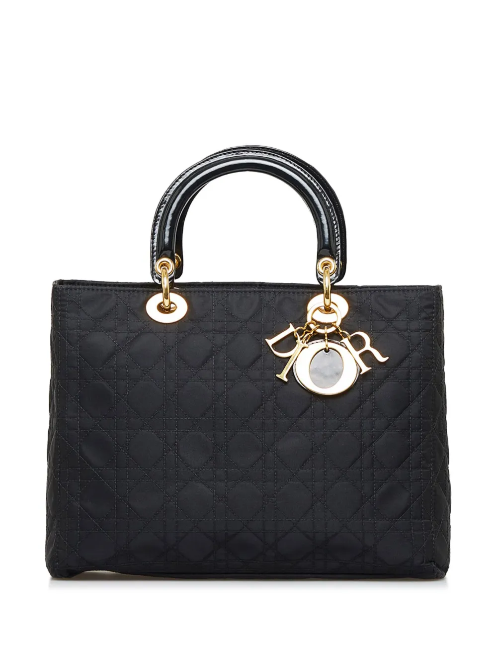 Christian Dior Lady Dior Cannage Tote Bag Farfetch