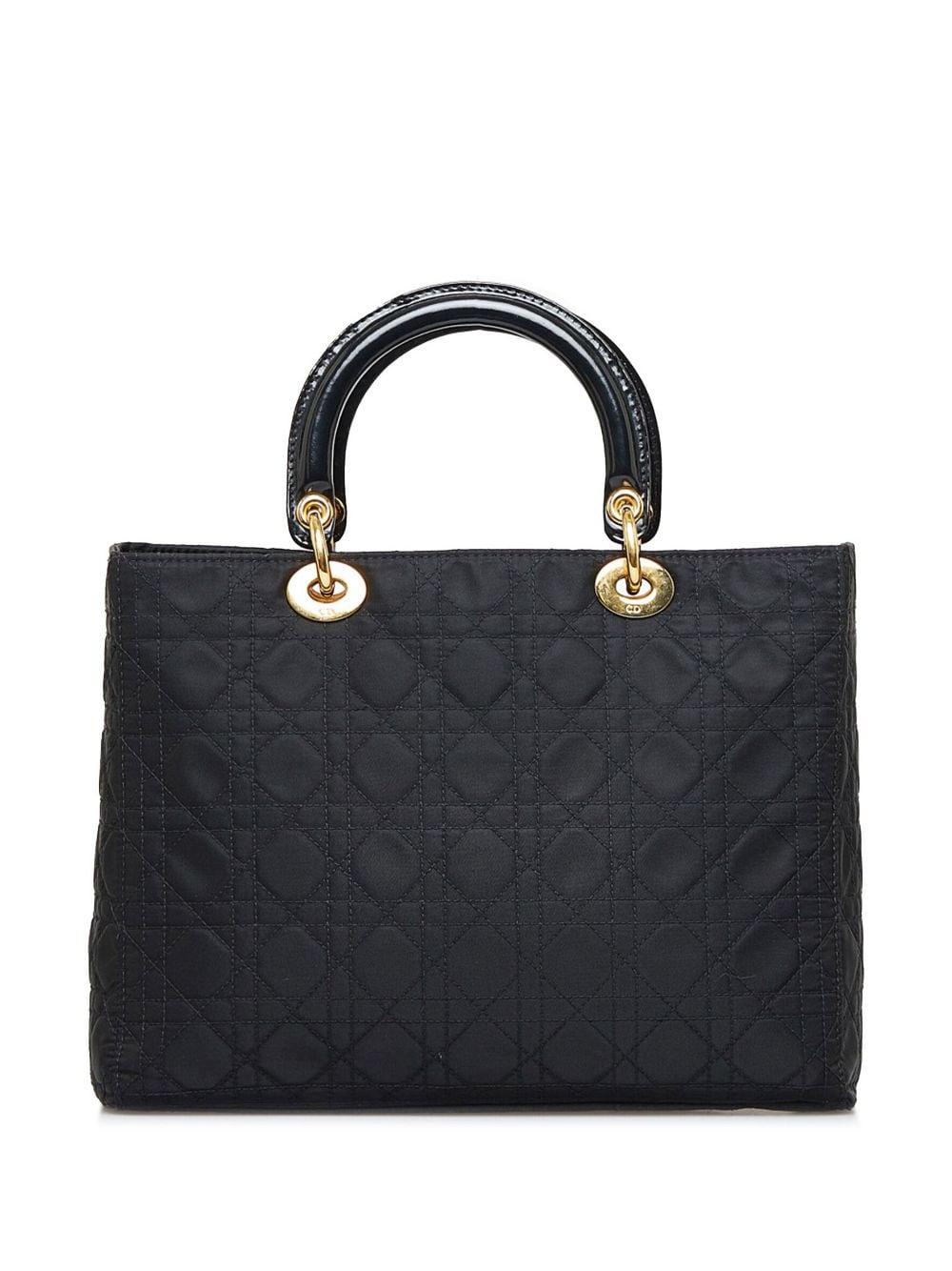Christian Dior Lady Dior Cannage tote bag - Zwart