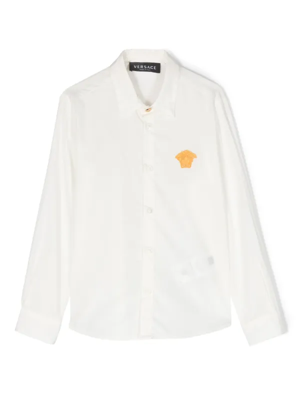 Versace medusa top dress shirt
