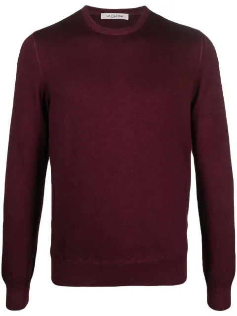 Fileria fine-knit crew-neck jumper