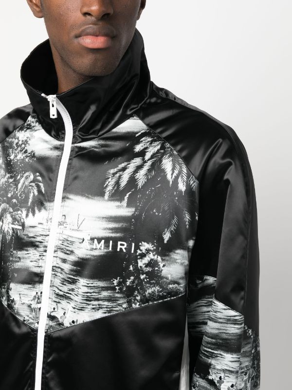 Graphic track outlet jacket