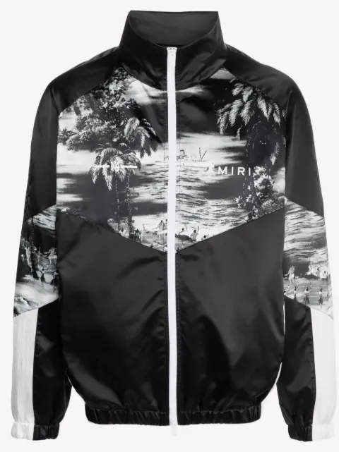 AMIRI graphic-print track jacket