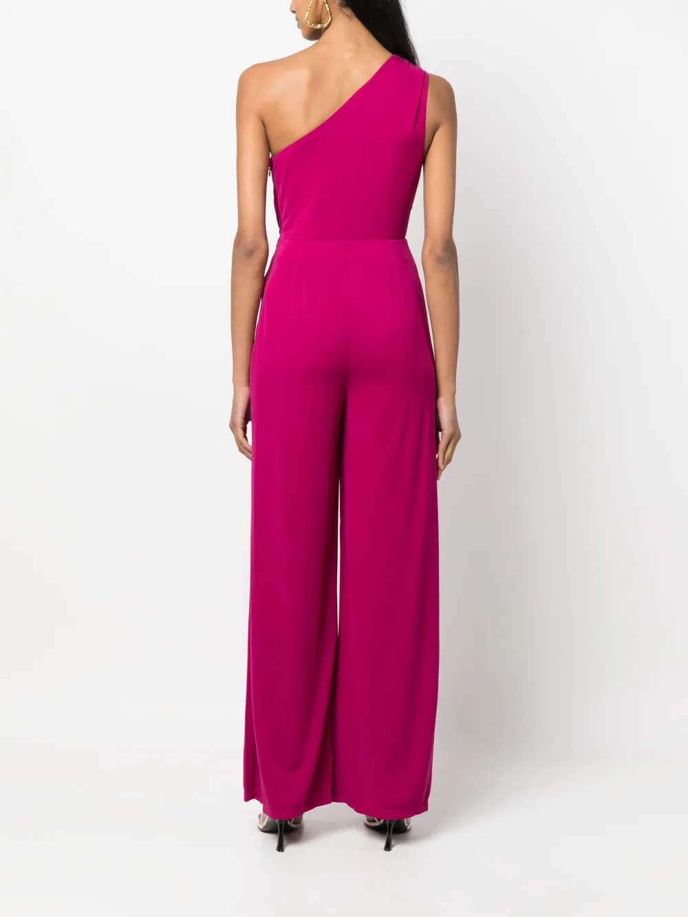 Lauren Ralph Lauren Asymmetrische jumpsuit Roze