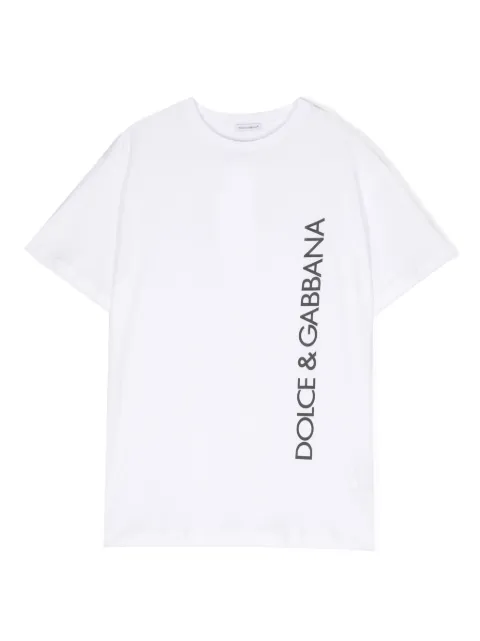Dolce & Gabbana Kids Camiseta com estampa de logo