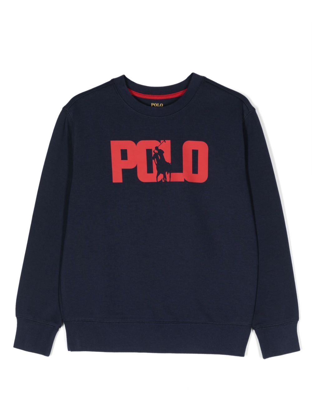 POLO RALPH LAUREN KIDS Polo Pony-motif sweatshirt - Blue