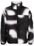 Heron Preston blurred puffer jacket - White