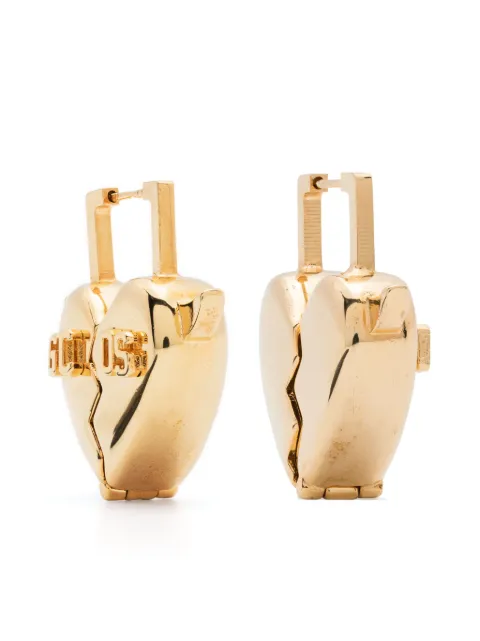 GCDS aretes con dije Heart Breaker