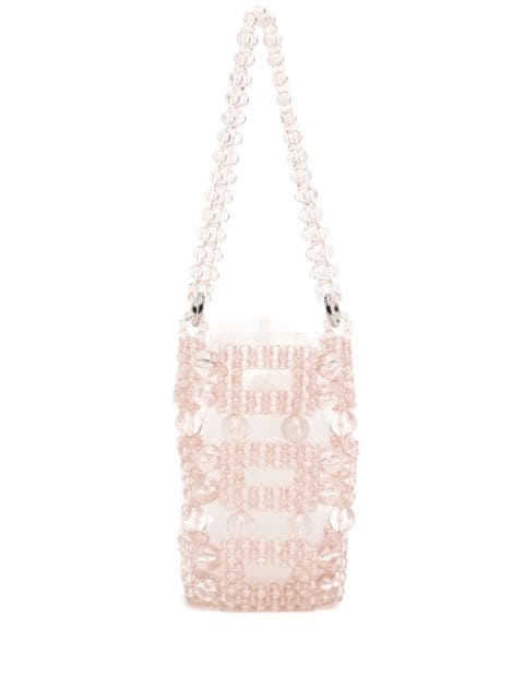 0711 bead-embellished tote bag