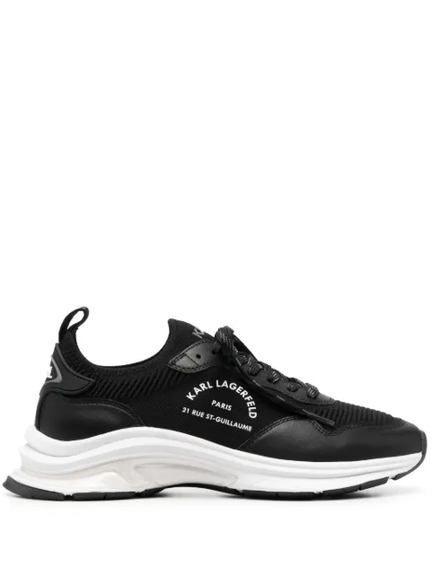 Karl Lagerfeld logo-print panelled sneakers