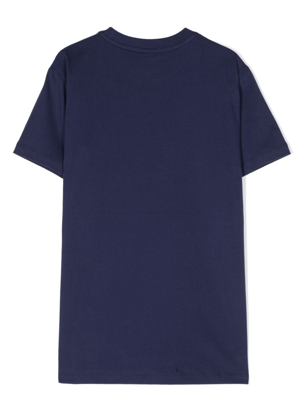 Gcds Kids logo-print cotton T-shirt - Blauw