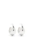 LEMAIRE small curved drop earrings - Silver