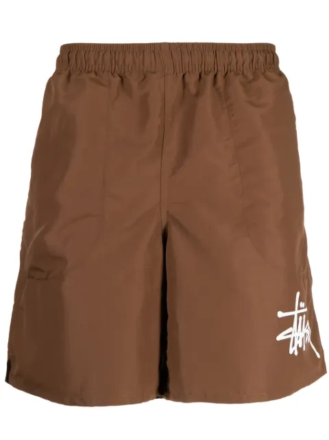 Stüssy logo-print bermuda shorts